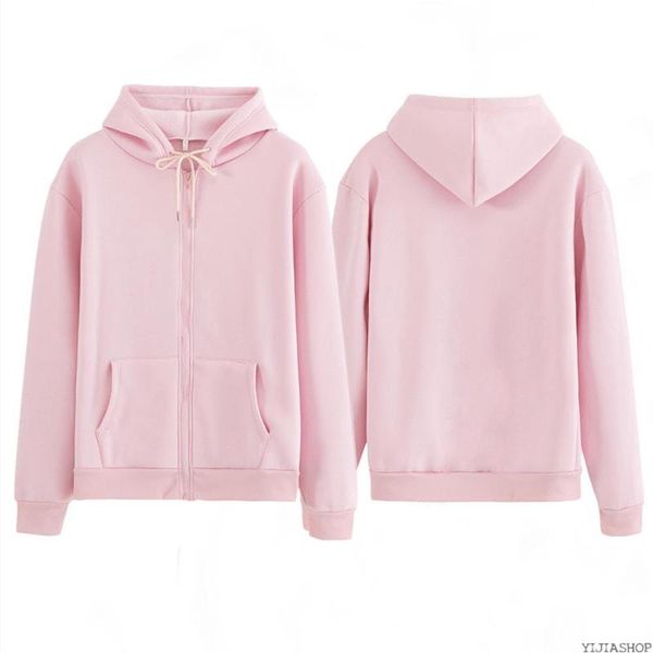 new women's sweatshirt casual solid color oversized full-zip hoodie jacket winter velvet padded warm long sleeves, Black
new women's sweatshirt casual solid color oversized full-zip hoodie jacket winter velvet padded warm long sleeves, Black