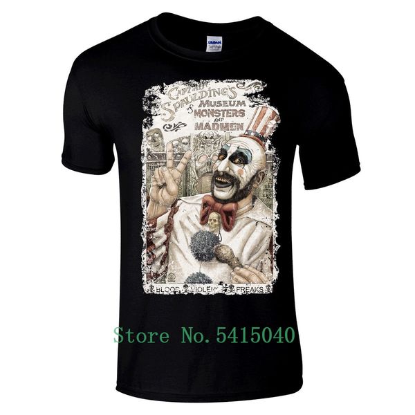 captain spaulding premium black regular fit horror t shirt by william anderson cool pride t shirt men casual new
captain spaulding premium black regular fit horror t shirt by william anderson cool pride t shirt men casual new