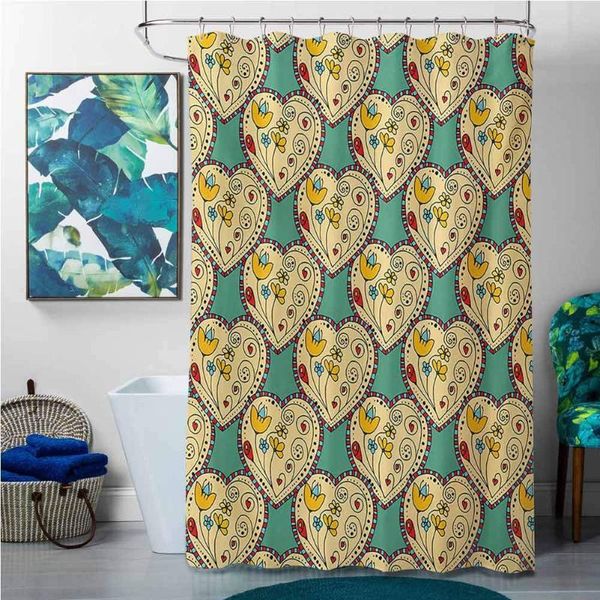 shower curtains with valance groovy,pattern with swirling tulip in hearts doodle style floral ornamental artwork
shower curtains with valance groovy,pattern with swirling tulip in hearts doodle style floral ornamental artwork