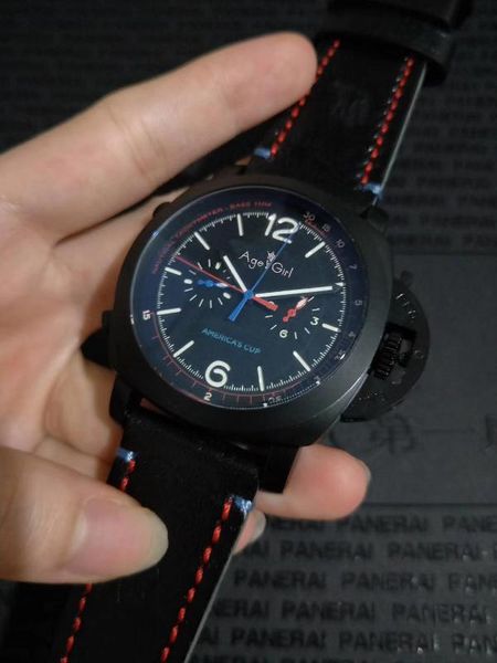 luxury men automatic mechanical sapphire stainless steel 1950 america cup watch luminous black leather limited selling, Slivery;brown
luxury men automatic mechanical sapphire stainless steel 1950 america cup watch luminous black leather limited selling, Slivery;brown