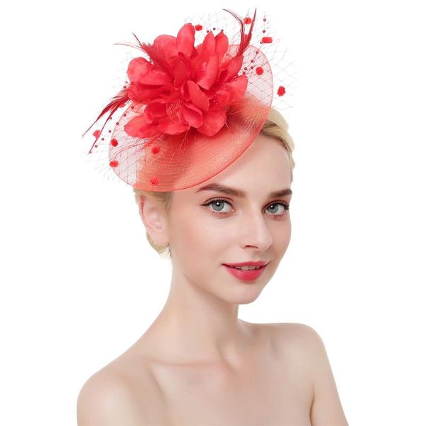 women hair accessories wedding with clip headband fascinator hat feathers flower party cocktail bridal elegant mesh, Blue;gray
women hair accessories wedding with clip headband fascinator hat feathers flower party cocktail bridal elegant mesh, Blue;gray