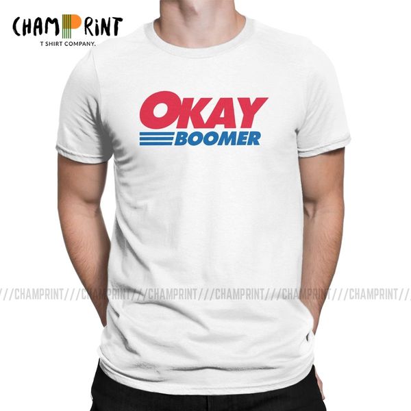 funny okay boomer t-shirts men crew neck 100% cotton t shirts funny ok meme short sleeve tee shirt party clothing
funny okay boomer t-shirts men crew neck 100% cotton t shirts funny ok meme short sleeve tee shirt party clothing