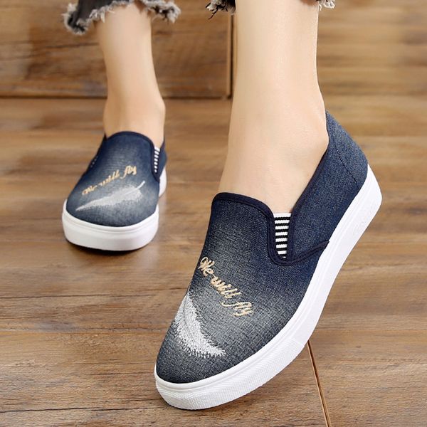 cresfimix women cute letter printed canvas slip on loafers female cool street shoes lady shoes chaussures pour femmes a5241d, Black
cresfimix women cute letter printed canvas slip on loafers female cool street shoes lady shoes chaussures pour femmes a5241d, Black