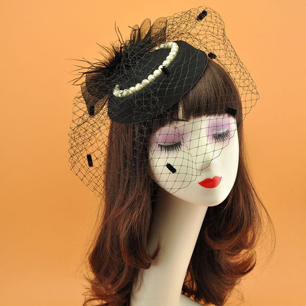 winter lady fascinator hat pearl bow box hat er evening dress hair accessories chapel fedora women's elegant cap, Blue;gray
winter lady fascinator hat pearl bow box hat er evening dress hair accessories chapel fedora women's elegant cap, Blue;gray