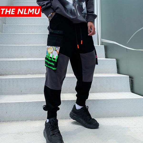 men's pants hip hop joggers mens harajuku sweatpants streetwear color block patchwork cotton track harem trousers hipster wq165, Black
men's pants hip hop joggers mens harajuku sweatpants streetwear color block patchwork cotton track harem trousers hipster wq165, Black