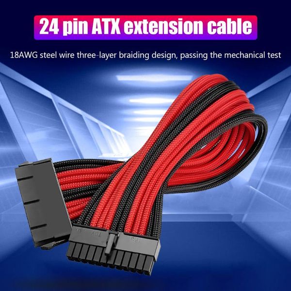 computer cables & connectors vktech 30cm 12 inch pc sleeved extension power supply cable kit 18awg 24pin atx 4+4pin eps 6+2pin pci-e 6pin
computer cables & connectors vktech 30cm 12 inch pc sleeved extension power supply cable kit 18awg 24pin atx 4+4pin eps 6+2pin pci-e 6pin