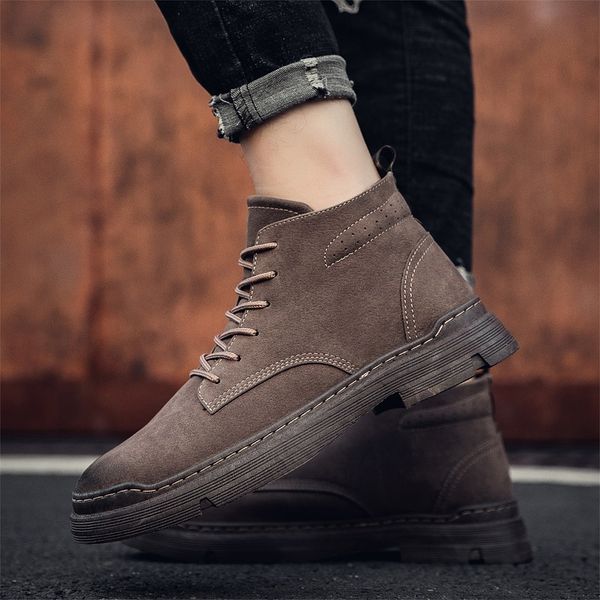 boots olome rubber men's casual boot botas de hombre non-slip wear resistant men fashion work outdoor walk, Black
boots olome rubber men's casual boot botas de hombre non-slip wear resistant men fashion work outdoor walk, Black