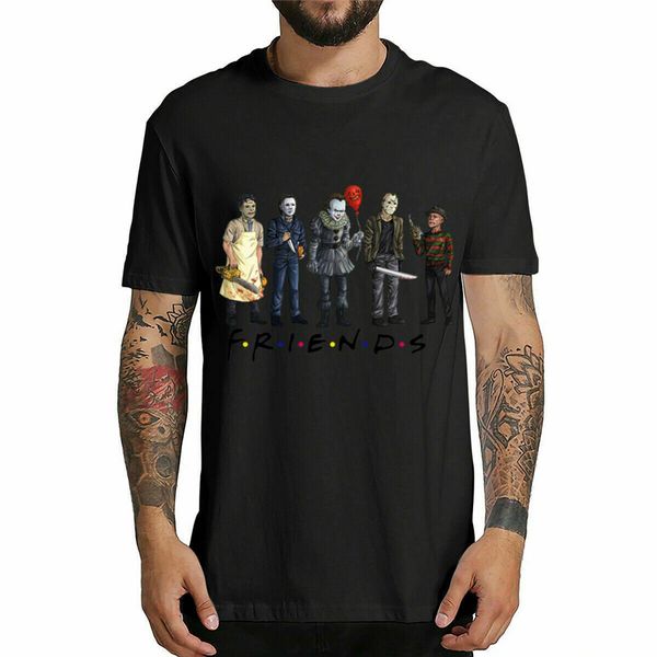 horror friends pennywise michael myers jason voorhees halloween men t-shirt s-3x retro tee shirt
horror friends pennywise michael myers jason voorhees halloween men t-shirt s-3x retro tee shirt