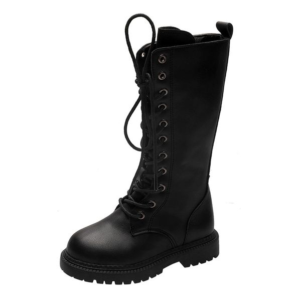 fashion girls rome boots cross-tied children high boots 2020 new autumn winter kids martin pu leather girls shoes, Black;grey
fashion girls rome boots cross-tied children high boots 2020 new autumn winter kids martin pu leather girls shoes, Black;grey