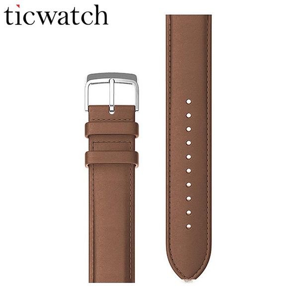 original ticwatch leather strap and stainless steel clasp smart watch accessories for ticwatch 2 wearable devices 20mm universal
original ticwatch leather strap and stainless steel clasp smart watch accessories for ticwatch 2 wearable devices 20mm universal