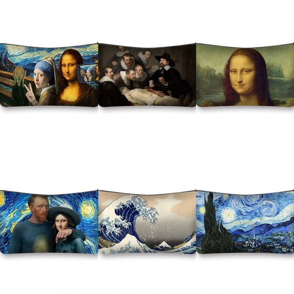popular van gogh cosmetic storage da vinci printed polyester cosmetic handbag women's multi-functional travel storage bag jqpww
popular van gogh cosmetic storage da vinci printed polyester cosmetic handbag women's multi-functional travel storage bag jqpww