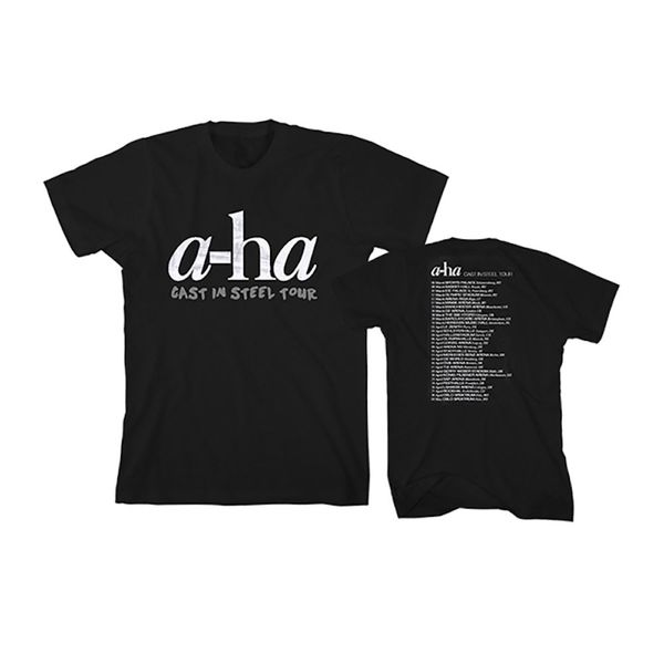 a-ha - cast in steel tour logo - official mens t shirt fashion men and woman t-shirt 2018 fashion
a-ha - cast in steel tour logo - official mens t shirt fashion men and woman t-shirt 2018 fashion