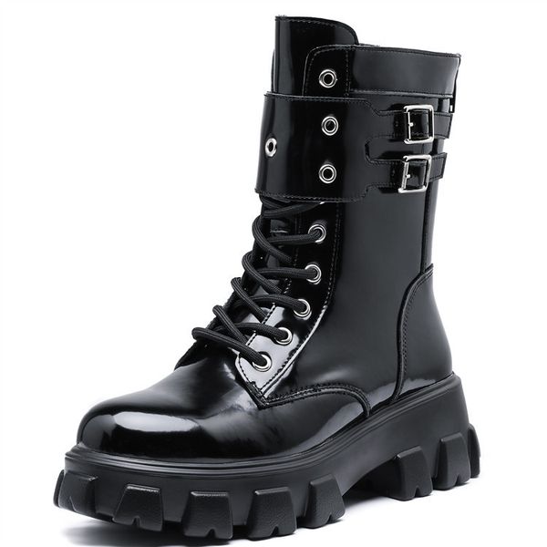 rasmeup genuine leather women's platform boots 2020 luxury designer women chunky ankle boots fashion ladies shoes femme footwear, Black
rasmeup genuine leather women's platform boots 2020 luxury designer women chunky ankle boots fashion ladies shoes femme footwear, Black