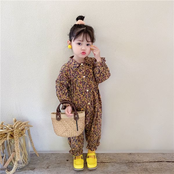 5392 autumn 2020 girls' jumpsuit korean new baby long sleeve cotton jumpsuit casual pants girls overalls outfits 80-130cm, Blue
5392 autumn 2020 girls' jumpsuit korean new baby long sleeve cotton jumpsuit casual pants girls overalls outfits 80-130cm, Blue
