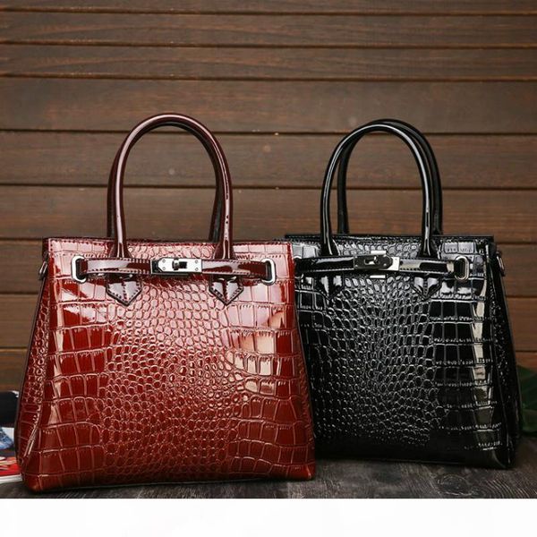 handbag big women's crocodile pattern bag ladies alligator leather fashion shoulder women 2019 black brown large capacity
handbag big women's crocodile pattern bag ladies alligator leather fashion shoulder women 2019 black brown large capacity