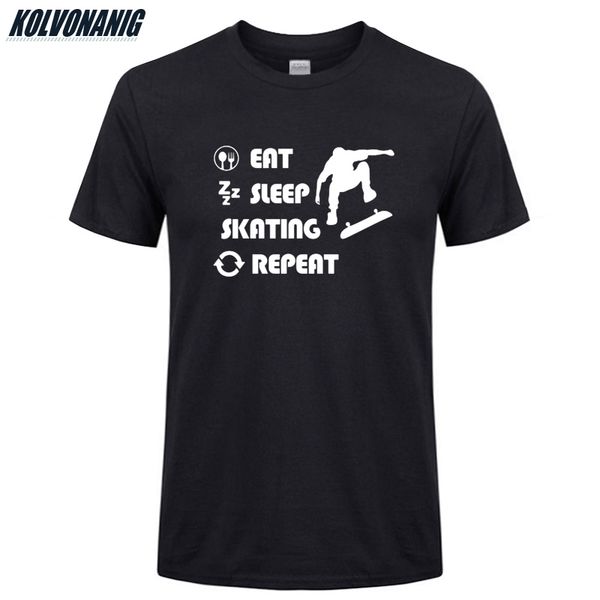 men clothes 2019 eat sleep skating skateboarders life funny t shirt men printed cotton maximal exercise o-neck t-shirt plus size
men clothes 2019 eat sleep skating skateboarders life funny t shirt men printed cotton maximal exercise o-neck t-shirt plus size