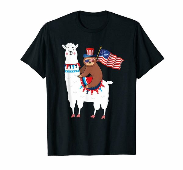 black sloth riding llama funny sloth 4th of july t-shirt us men's trend 2020 harajuku funny tee shirt
black sloth riding llama funny sloth 4th of july t-shirt us men's trend 2020 harajuku funny tee shirt