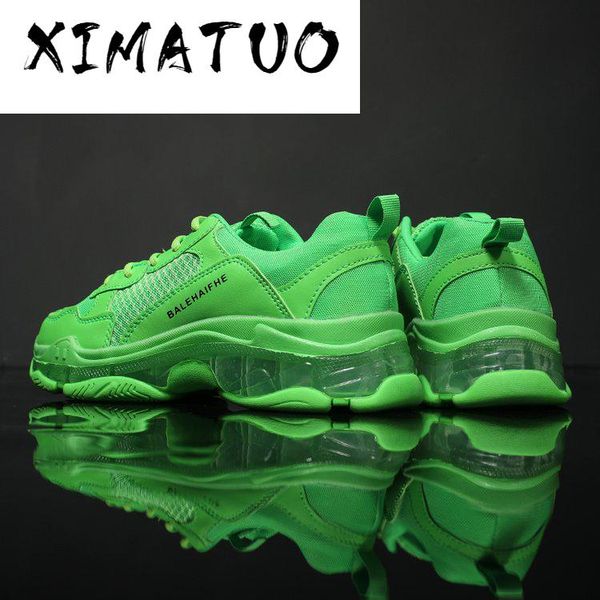 men dad sneakers casual shoes air mesh chunky sneaker outdoor walking shoes tenis basket zapatillas hombre green yellow sneakers, Black
men dad sneakers casual shoes air mesh chunky sneaker outdoor walking shoes tenis basket zapatillas hombre green yellow sneakers, Black