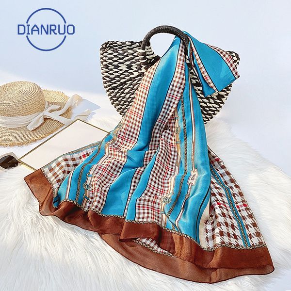 dianruo 2020 women gradient summer beach silk scarf sunscreen long soft bandana shawls n333, Blue;gray
dianruo 2020 women gradient summer beach silk scarf sunscreen long soft bandana shawls n333, Blue;gray