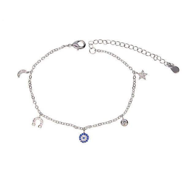 fashion tiny link chain with eye horseshoe moon star mulity charms paved delicate chain bracelet with lobster clasp bracelet, Golden;silver
fashion tiny link chain with eye horseshoe moon star mulity charms paved delicate chain bracelet with lobster clasp bracelet, Golden;silver