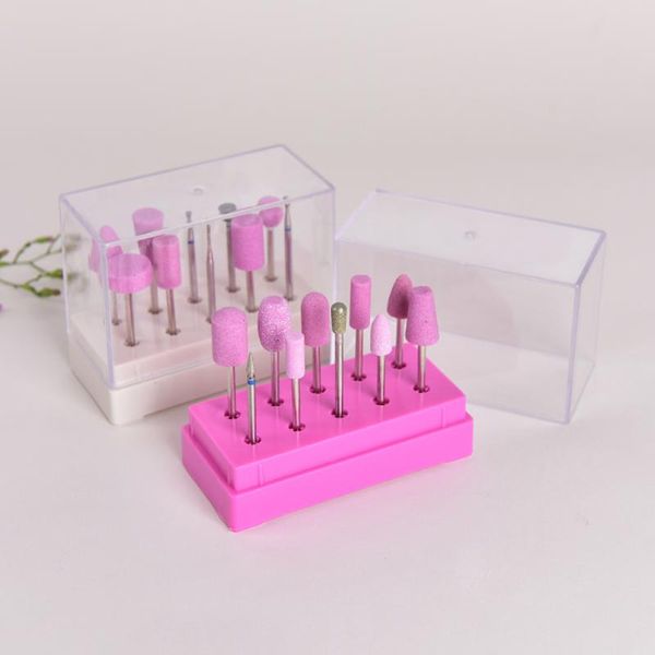 1pcs 10holes 7.9*3.7*6.2cm white bits holder exhibition displayer nail drill bit holder professional manicure tools
1pcs 10holes 7.9*3.7*6.2cm white bits holder exhibition displayer nail drill bit holder professional manicure tools