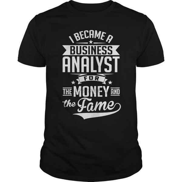men short sleeve tshirt business analyst money and fame t-shirt cool women t-shirt
men short sleeve tshirt business analyst money and fame t-shirt cool women t-shirt