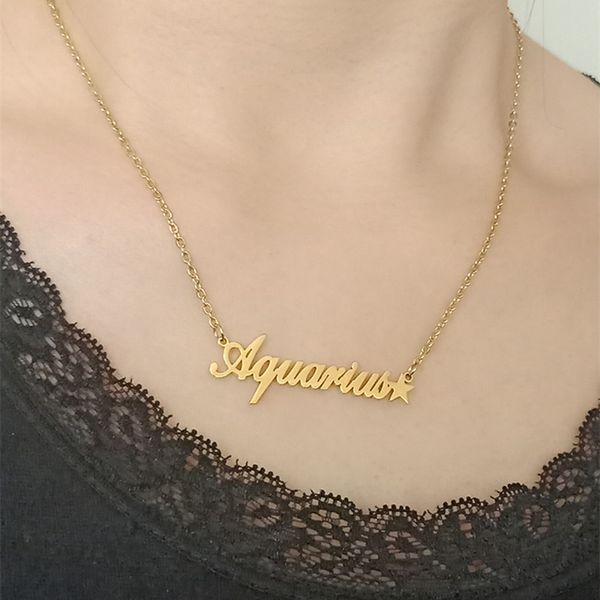 pendant necklaces 12 zodiac sign letters constellation statement necklace birthday jewelry star charm capricorn collier femme pisces aquariu, Silver
pendant necklaces 12 zodiac sign letters constellation statement necklace birthday jewelry star charm capricorn collier femme pisces aquariu, Silver