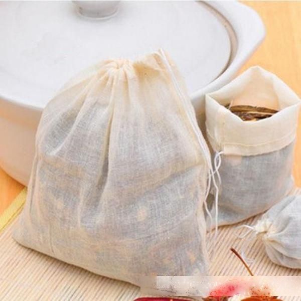 wholesale portable 100pc 8x10cm cotton muslin reusable drawstring bags packing bath soap herbs filter tea bags
wholesale portable 100pc 8x10cm cotton muslin reusable drawstring bags packing bath soap herbs filter tea bags