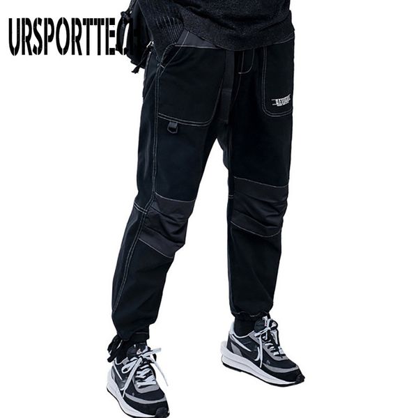 men's pants 2021 autumn winter cargo men overalls high street multi-pocket harem quality cotton trousers mens casual, Black
men's pants 2021 autumn winter cargo men overalls high street multi-pocket harem quality cotton trousers mens casual, Black