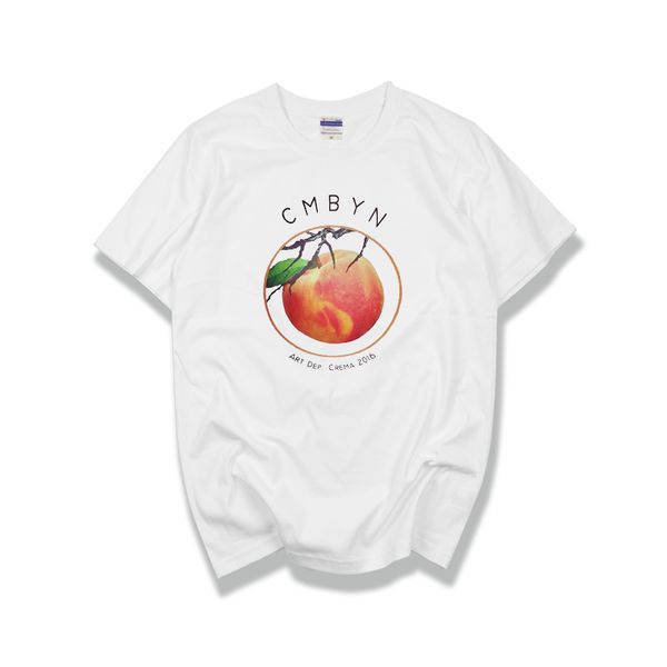 call me by your name peach fruit short sleeve t shirt tee male female summer jersey 100% cotton tyle streetwear
call me by your name peach fruit short sleeve t shirt tee male female summer jersey 100% cotton tyle streetwear