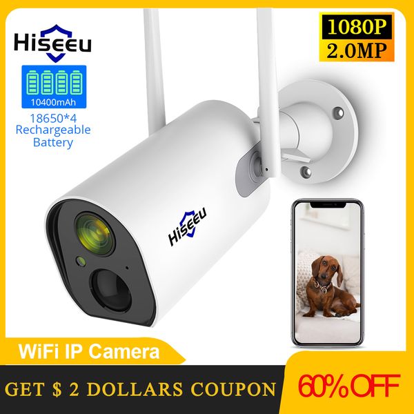 Outdoor Security IP Camera Battery Powered Rechargeable 1080P HD Enhanced WiFi Camera IP65 Waterproof PIR Alarm
Outdoor Security IP Camera Battery Powered Rechargeable 1080P HD Enhanced WiFi Camera IP65 Waterproof PIR Alarm