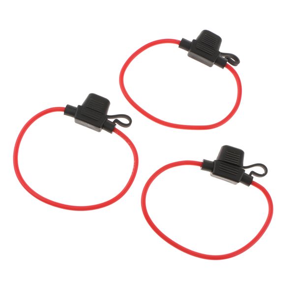 inline fuse holder 14awg wiring harness atc/ato 30amp fuse automotive fuse holder - 3 pack, 2 years warranty
inline fuse holder 14awg wiring harness atc/ato 30amp fuse automotive fuse holder - 3 pack, 2 years warranty