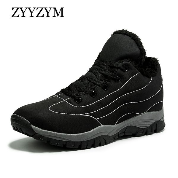 zyyzym men boots autumn winter outdoor snow boots men shoes non-slip comfortable tourist shoes wearable hiking, Black
zyyzym men boots autumn winter outdoor snow boots men shoes non-slip comfortable tourist shoes wearable hiking, Black