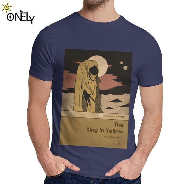 man's o-neck the king in yellow t shirt call of cthulhu lovecraft necronomicon tee hip hop for male comfortable la camiseta e
man's o-neck the king in yellow t shirt call of cthulhu lovecraft necronomicon tee hip hop for male comfortable la camiseta e