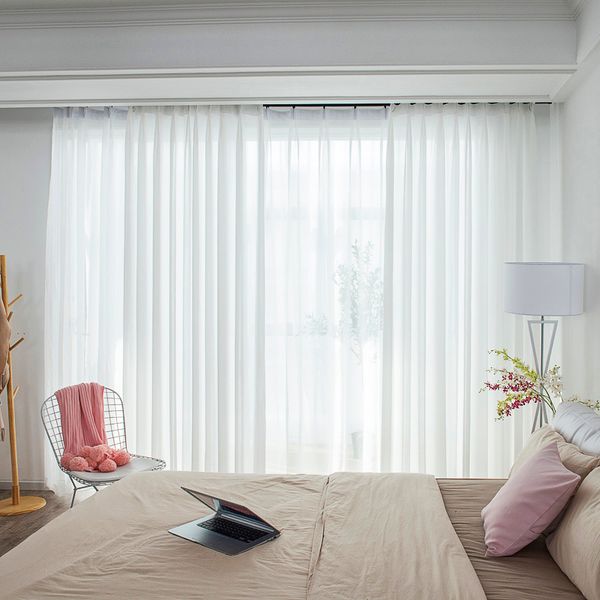 solid white tulle sheer curtains for living room the bedroom decoration voile chiffon modern window curtain panels fabric drapes
solid white tulle sheer curtains for living room the bedroom decoration voile chiffon modern window curtain panels fabric drapes