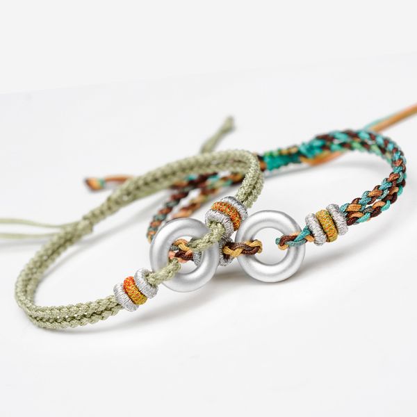 charm bracelets fashion product safe buckle braided bracelet color fresh female, Golden;silver
charm bracelets fashion product safe buckle braided bracelet color fresh female, Golden;silver