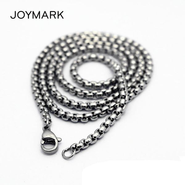 2.5mm-4.0mm square pearl chain necklaces 316l stainless steel necklaces jewelry for men women 10pcs/lot gcn002, Silver
2.5mm-4.0mm square pearl chain necklaces 316l stainless steel necklaces jewelry for men women 10pcs/lot gcn002, Silver