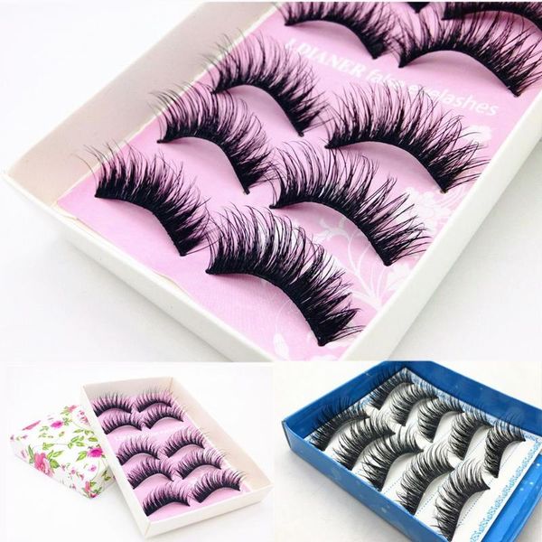 false eyelashes 5 pairs natural long cross thick fake lashes stage club volume eye makeup extension practice
false eyelashes 5 pairs natural long cross thick fake lashes stage club volume eye makeup extension practice