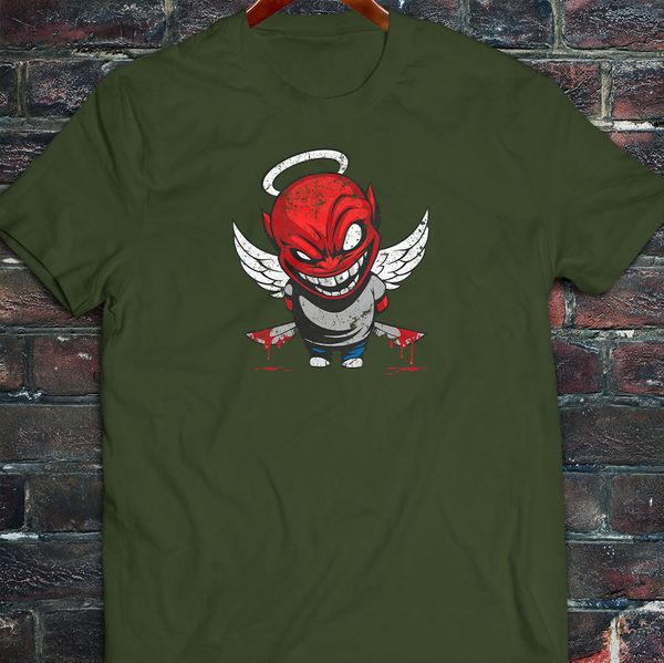2020 летняя мода hot devil angel вместе cute scary halloween costume mens military green t-shirt tee рубашка
2020 летняя мода hot devil angel вместе cute scary halloween costume mens military green t-shirt tee рубашка