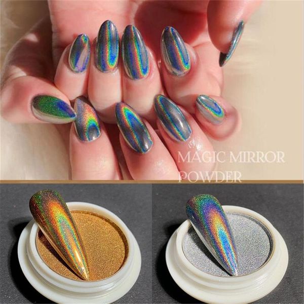 1pc solid metallic mirror nail glitter powder powder silver metal effect nail dust uv gel pigment art decoration diy, Silver;gold
1pc solid metallic mirror nail glitter powder powder silver metal effect nail dust uv gel pigment art decoration diy, Silver;gold