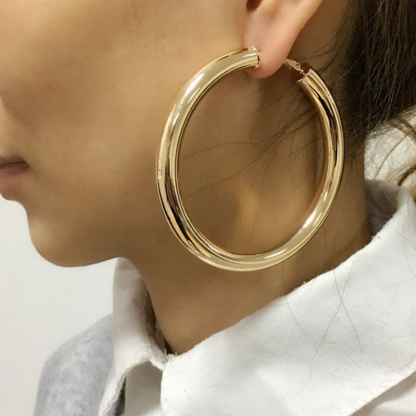 2020 punk 70mm diameter hoop earrings for women statement earrings fashion jewelry accessories ukmoc, Golden;silver
2020 punk 70mm diameter hoop earrings for women statement earrings fashion jewelry accessories ukmoc, Golden;silver