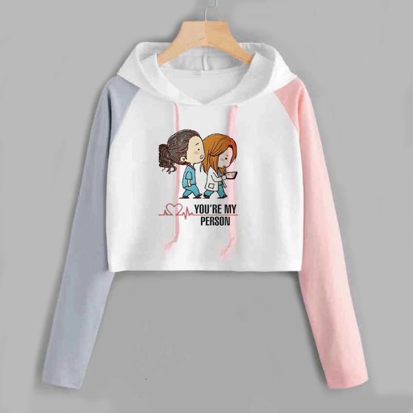 crop sweatshirt greys anatomy print hoodie women long sleeve pullover spring autumn women's hoodies harajuku jumper clothes, Black
crop sweatshirt greys anatomy print hoodie women long sleeve pullover spring autumn women's hoodies harajuku jumper clothes, Black