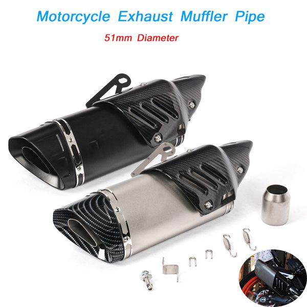 motorcycle tail exhaust vent pipe 450mm length 51mm head muffler system stainless steel carbon fiber universal refit
motorcycle tail exhaust vent pipe 450mm length 51mm head muffler system stainless steel carbon fiber universal refit