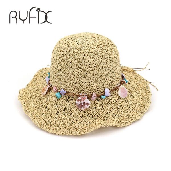 wide brim hats summer sun hat ladies fashion personalized shell beach protection straw ha28, Blue;gray
wide brim hats summer sun hat ladies fashion personalized shell beach protection straw ha28, Blue;gray