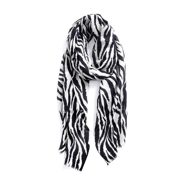 scarves black and white zebra pattern wool scarf women thin style spring autumn winter print all-match shawl dual-use, Blue;gray
scarves black and white zebra pattern wool scarf women thin style spring autumn winter print all-match shawl dual-use, Blue;gray