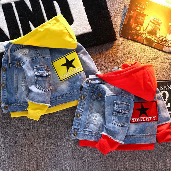 boy girl denim jackets kids jeans coat children splice outerwear clothing spring autumn boy hooded sport clothes for 1-6t kids, Blue;gray
boy girl denim jackets kids jeans coat children splice outerwear clothing spring autumn boy hooded sport clothes for 1-6t kids, Blue;gray