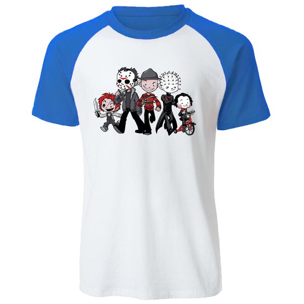 maniac park horror movie theme park jason clown saw halloween cotton raglan short sleeve men's t shirt funny artsy men tees
maniac park horror movie theme park jason clown saw halloween cotton raglan short sleeve men's t shirt funny artsy men tees