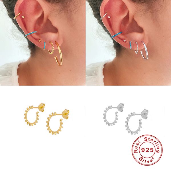 hoop & huggie 925 sterling silver ins trend luxury minimalist for girl ear button geometric circle mini bead c type earrings versatile, Golden;silver
hoop & huggie 925 sterling silver ins trend luxury minimalist for girl ear button geometric circle mini bead c type earrings versatile, Golden;silver