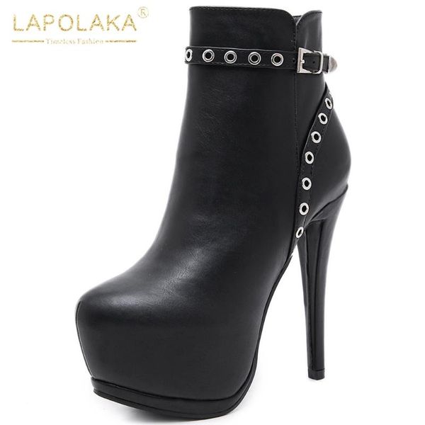 lapolaka 2020 fashion new thin high heels ankle boots female platform zip up party fetish ins shoes ladies boots female, Black
lapolaka 2020 fashion new thin high heels ankle boots female platform zip up party fetish ins shoes ladies boots female, Black