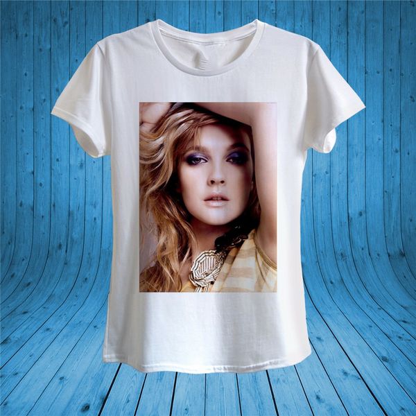 drew barrymore actress model movie star t - shirt 100% cotton women confortable tee shirt
drew barrymore actress model movie star t - shirt 100% cotton women confortable tee shirt